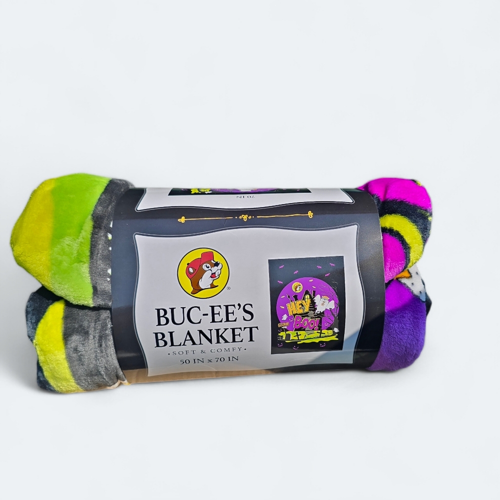 Buc-ee's 2024 Hey Boo Halloween Blanket